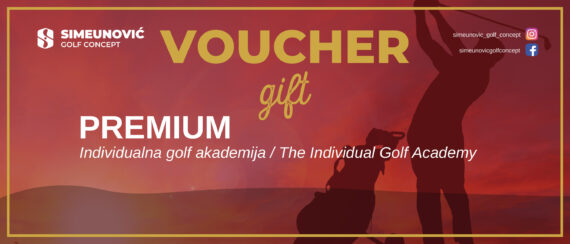 Poklon vaučer PREMIUM INDIVIDUALNA golf akademija