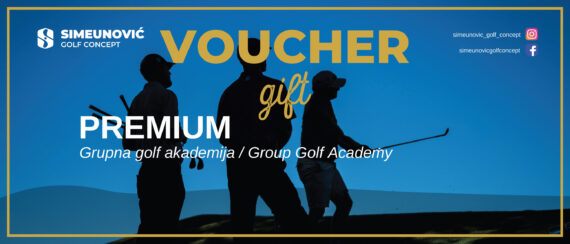 Poklon vaučer PREMIUM GRUPNA golf akademija