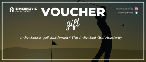 Poklon vaučer individualna golf akademija